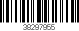 Código de barras (EAN, GTIN, SKU, ISBN): '38297955'