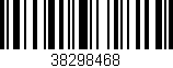 Código de barras (EAN, GTIN, SKU, ISBN): '38298468'