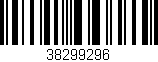 Código de barras (EAN, GTIN, SKU, ISBN): '38299296'