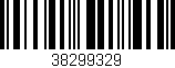 Código de barras (EAN, GTIN, SKU, ISBN): '38299329'