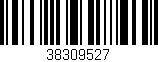Código de barras (EAN, GTIN, SKU, ISBN): '38309527'