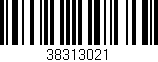 Código de barras (EAN, GTIN, SKU, ISBN): '38313021'