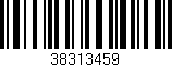 Código de barras (EAN, GTIN, SKU, ISBN): '38313459'