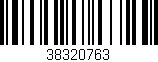 Código de barras (EAN, GTIN, SKU, ISBN): '38320763'