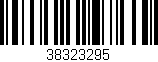 Código de barras (EAN, GTIN, SKU, ISBN): '38323295'