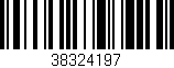 Código de barras (EAN, GTIN, SKU, ISBN): '38324197'