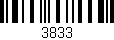 Código de barras (EAN, GTIN, SKU, ISBN): '3833'