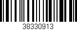 Código de barras (EAN, GTIN, SKU, ISBN): '38330913'