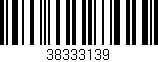 Código de barras (EAN, GTIN, SKU, ISBN): '38333139'