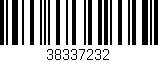 Código de barras (EAN, GTIN, SKU, ISBN): '38337232'