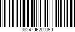 Código de barras (EAN, GTIN, SKU, ISBN): '3834796209050'
