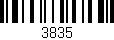 Código de barras (EAN, GTIN, SKU, ISBN): '3835'