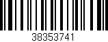 Código de barras (EAN, GTIN, SKU, ISBN): '38353741'