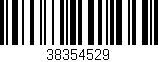 Código de barras (EAN, GTIN, SKU, ISBN): '38354529'