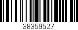 Código de barras (EAN, GTIN, SKU, ISBN): '38359527'