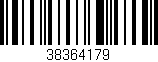 Código de barras (EAN, GTIN, SKU, ISBN): '38364179'
