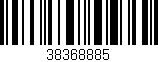 Código de barras (EAN, GTIN, SKU, ISBN): '38368885'