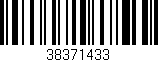 Código de barras (EAN, GTIN, SKU, ISBN): '38371433'