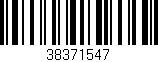 Código de barras (EAN, GTIN, SKU, ISBN): '38371547'