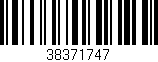Código de barras (EAN, GTIN, SKU, ISBN): '38371747'