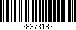 Código de barras (EAN, GTIN, SKU, ISBN): '38373189'