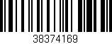 Código de barras (EAN, GTIN, SKU, ISBN): '38374169'