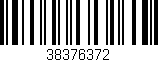 Código de barras (EAN, GTIN, SKU, ISBN): '38376372'