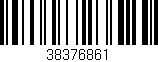 Código de barras (EAN, GTIN, SKU, ISBN): '38376861'