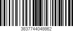 Código de barras (EAN, GTIN, SKU, ISBN): '3837744048862'