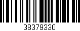 Código de barras (EAN, GTIN, SKU, ISBN): '38379330'