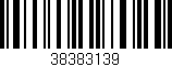 Código de barras (EAN, GTIN, SKU, ISBN): '38383139'