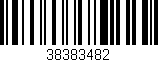 Código de barras (EAN, GTIN, SKU, ISBN): '38383482'