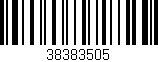 Código de barras (EAN, GTIN, SKU, ISBN): '38383505'