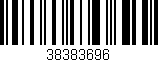 Código de barras (EAN, GTIN, SKU, ISBN): '38383696'