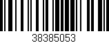 Código de barras (EAN, GTIN, SKU, ISBN): '38385053'