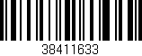 Código de barras (EAN, GTIN, SKU, ISBN): '38411633'