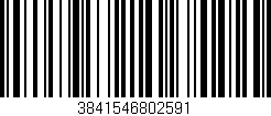 Código de barras (EAN, GTIN, SKU, ISBN): '3841546802591'