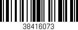 Código de barras (EAN, GTIN, SKU, ISBN): '38416073'
