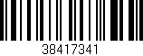 Código de barras (EAN, GTIN, SKU, ISBN): '38417341'