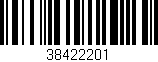 Código de barras (EAN, GTIN, SKU, ISBN): '38422201'