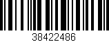 Código de barras (EAN, GTIN, SKU, ISBN): '38422486'
