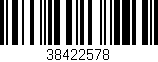 Código de barras (EAN, GTIN, SKU, ISBN): '38422578'
