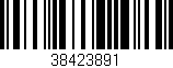 Código de barras (EAN, GTIN, SKU, ISBN): '38423891'