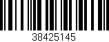 Código de barras (EAN, GTIN, SKU, ISBN): '38425145'
