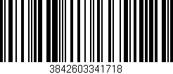 Código de barras (EAN, GTIN, SKU, ISBN): '3842603341718'