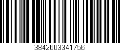Código de barras (EAN, GTIN, SKU, ISBN): '3842603341756'