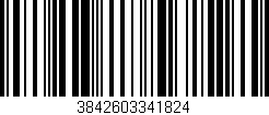 Código de barras (EAN, GTIN, SKU, ISBN): '3842603341824'