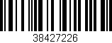Código de barras (EAN, GTIN, SKU, ISBN): '38427226'