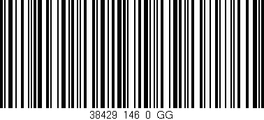 Código de barras (EAN, GTIN, SKU, ISBN): '38429_146_0_GG'