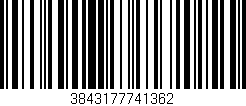 Código de barras (EAN, GTIN, SKU, ISBN): '3843177741362'